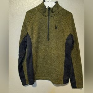 Spyder Half Zip Men's Sweater Size:M